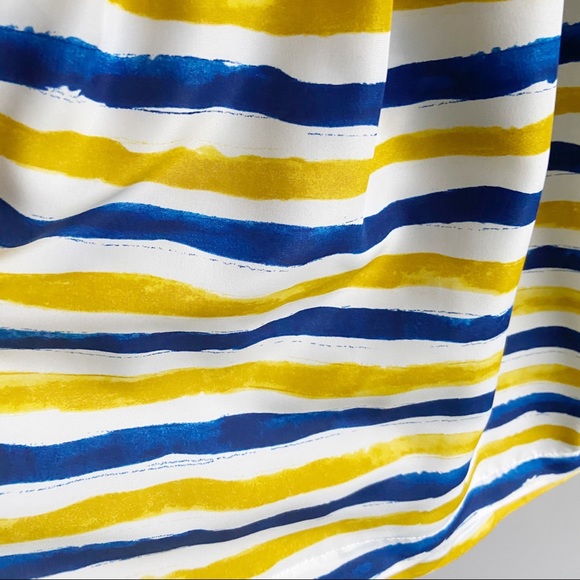 Jack BB Dakota skirt yellow Camilla striped blue - Picture 3 of 9